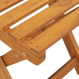 VidaXL Tuinstoel Acaciahout Bruin - 83% Korting! (2 Stuks)