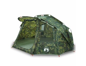 vidaXL Vistent 5-persoons Camouflage - 51% Korting! (Geretourneerd)