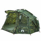 vidaXL Vistent 5-persoons Camouflage - 51% Korting! (Geretourneerd)