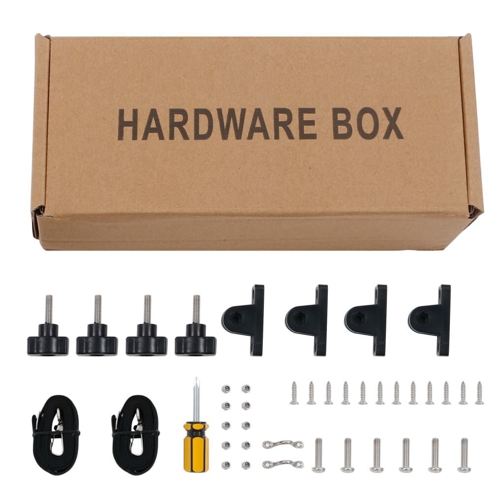 VidaXL Biminitop 243x210x137cm Wit - 56% Korting!