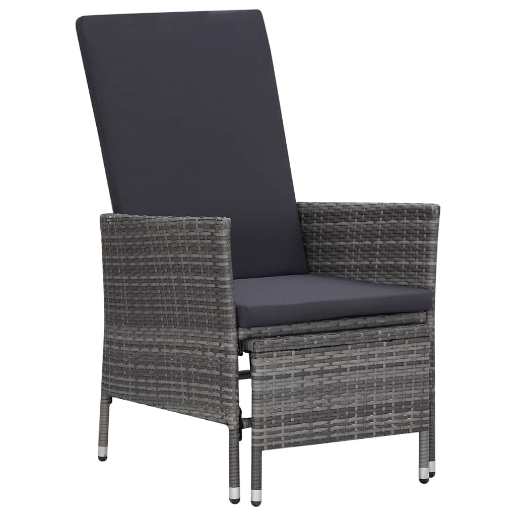 VidaXL Loungeset 2-delig Poly Rattan Grijs | 56% Korting | Retour!