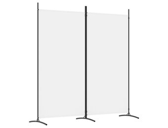 VidaXL Kamerscherm Wit (2 panelen) - 68% Korting! Incompleet