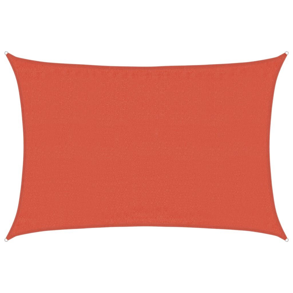 VidaXL Zonnezeil Terracotta 3.5x4.5m HDPE - 68% Korting!