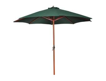 vidaXL Parasol 258 cm Groen - 51% Korting! Ideaal voor Zomerse Dagen