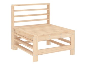 vidaXL Tuinmiddenbank Grenenhout | 65% Korting | Nieuw!