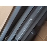 vidaXL Parasol 600 cm Zandwit - 67% KORTING! Lichte Kras