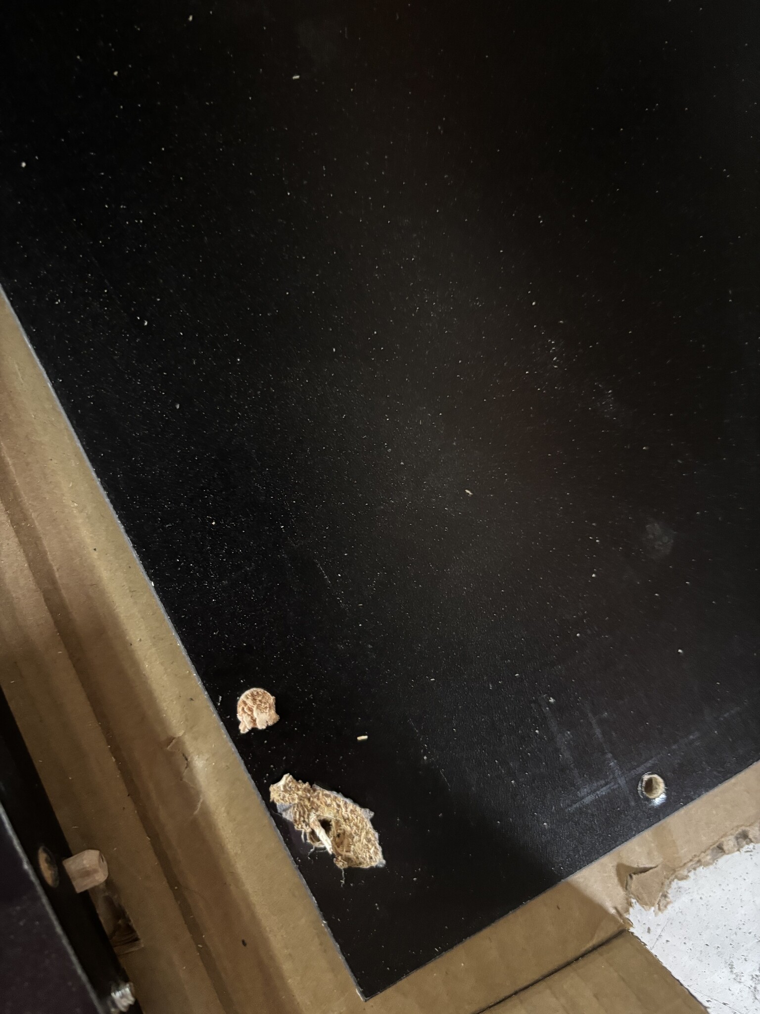 VidaXL Opbergbox 30x35x35 cm bewerkt hout zwart - 79% KORTING!