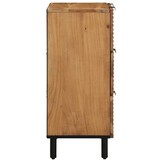 VidaXL Dressoir Acacia Massief Hout 60x33x75cm - 55% Korting!