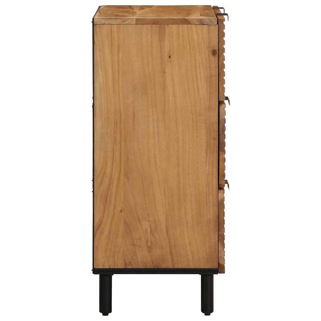 VidaXL Dressoir Acacia Massief Hout 60x33x75cm - 55% Korting!