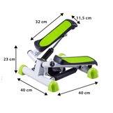 Stepper Fitness Torsie Trainer - 40% Korting! Thuis Sporten!