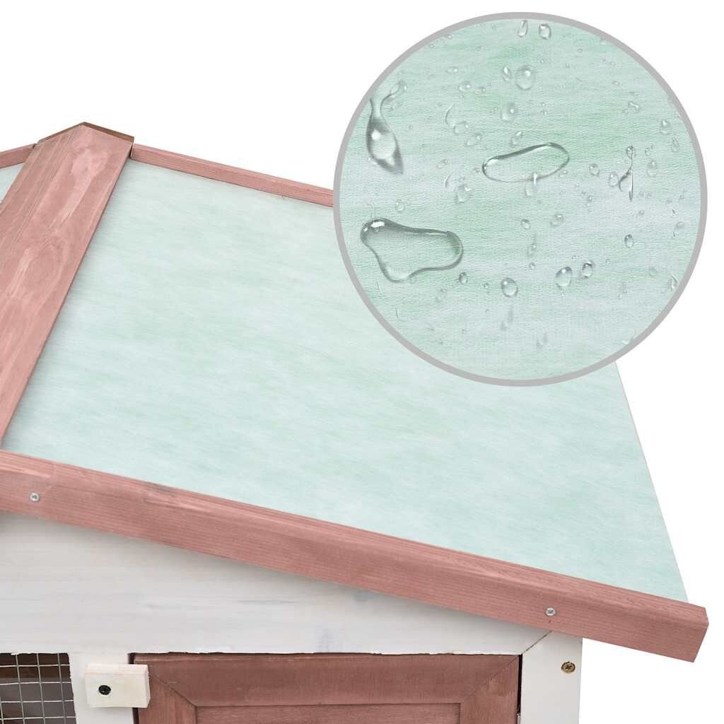 VidaXL Konijnenhok Buiten - 55% Korting! - Duurzaam & Ruim