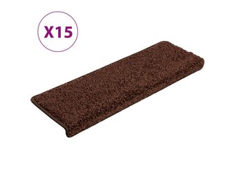 VidaXL Trapmatten Bruin 15 st - 61% Korting!