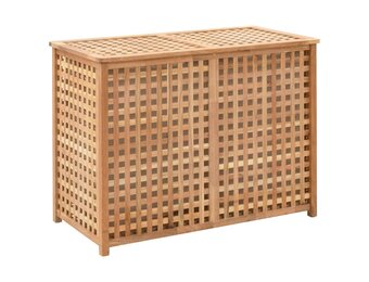 VidaXL Wasmand Walnotenhout - 40% Korting! Nog 1 Stuk!