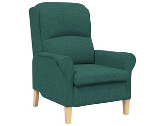 VidaXL Fauteuil Donkergroen - 35% Korting! Ongebruikt & Nieuw!