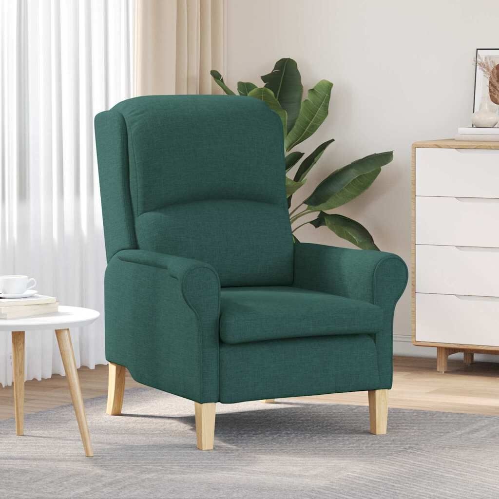 VidaXL Fauteuil Donkergroen - 35% Korting! Ongebruikt & Nieuw!