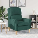 VidaXL Fauteuil Donkergroen - 35% Korting! Ongebruikt & Nieuw!