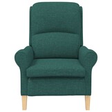 VidaXL Fauteuil Donkergroen - 35% Korting! Ongebruikt & Nieuw!