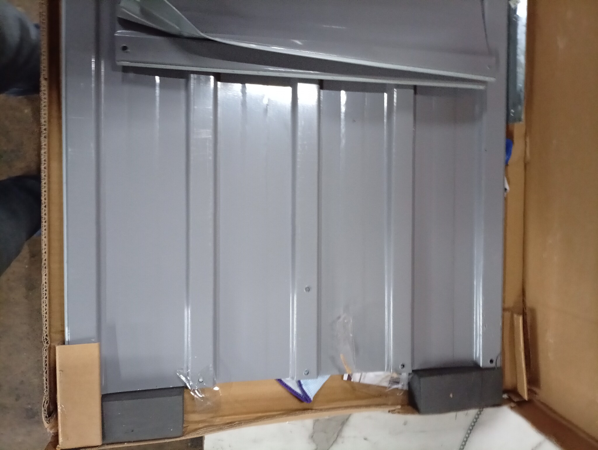 VidaXL Verhoogde Plantenbak Grijs (160x40x45cm) - 60% Korting!