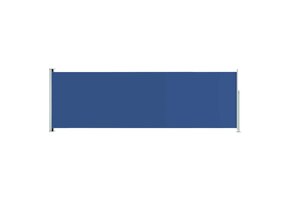 vidaXL Tuinscherm uittrekbaar 200x600 cm blauw