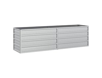 vidaXL Verhoogde Plantenbak Staal 160x40x45cm - 56% Korting!