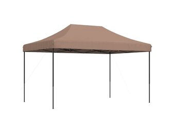 VidaXL Partytent Pop-up 440x292x315 cm Bruin - NU 55% KORTING!