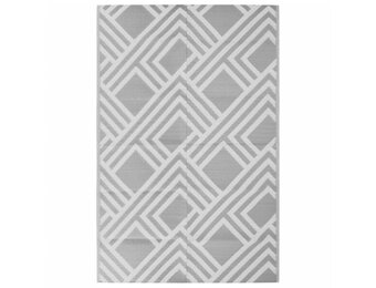 VidaXL ARAKIL Buitenkleed 190x290 cm PP Grijs - 40% Korting!