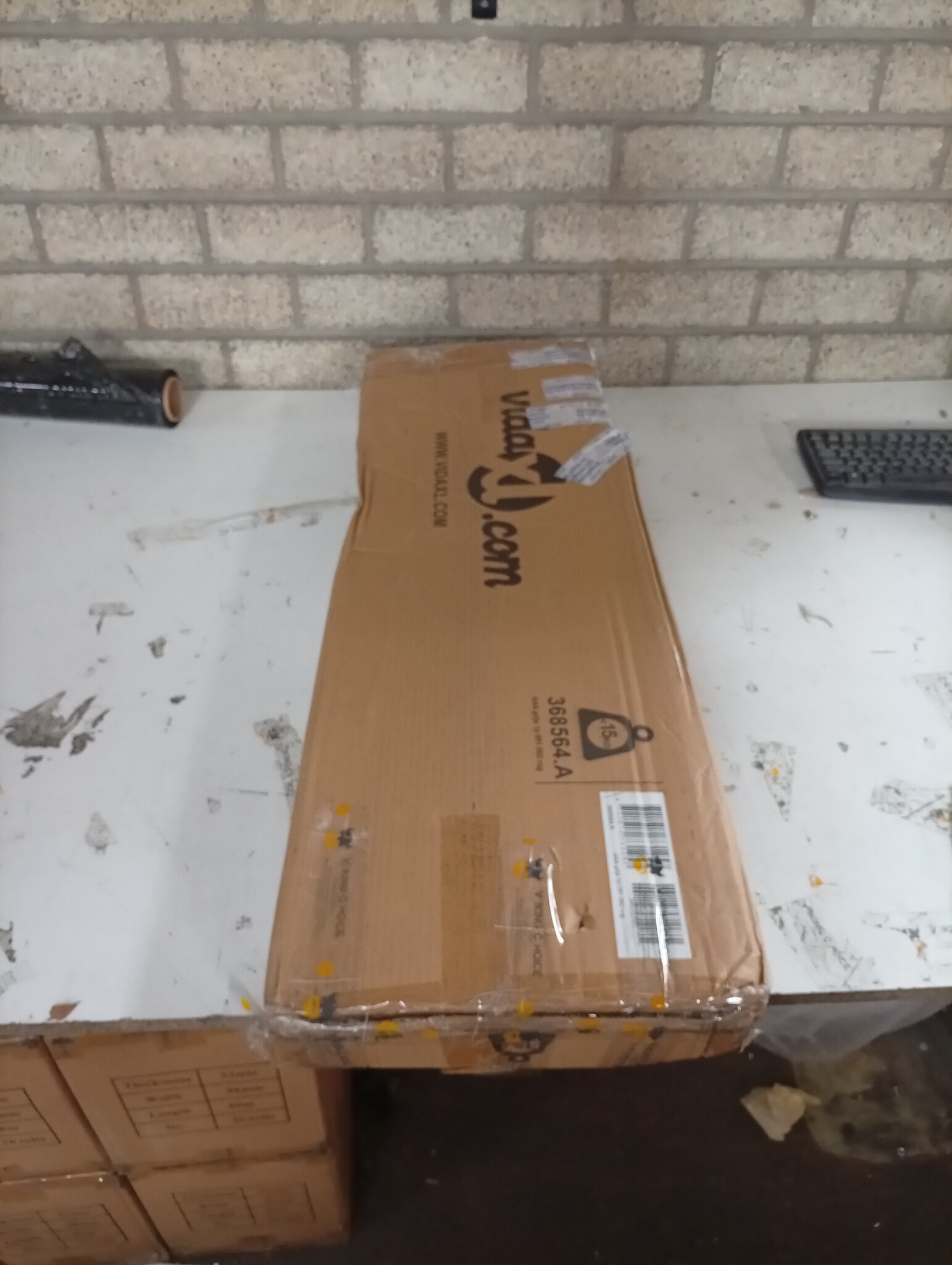 VidaXL ARAKIL Buitenkleed 190x290 cm PP Grijs - 40% Korting!