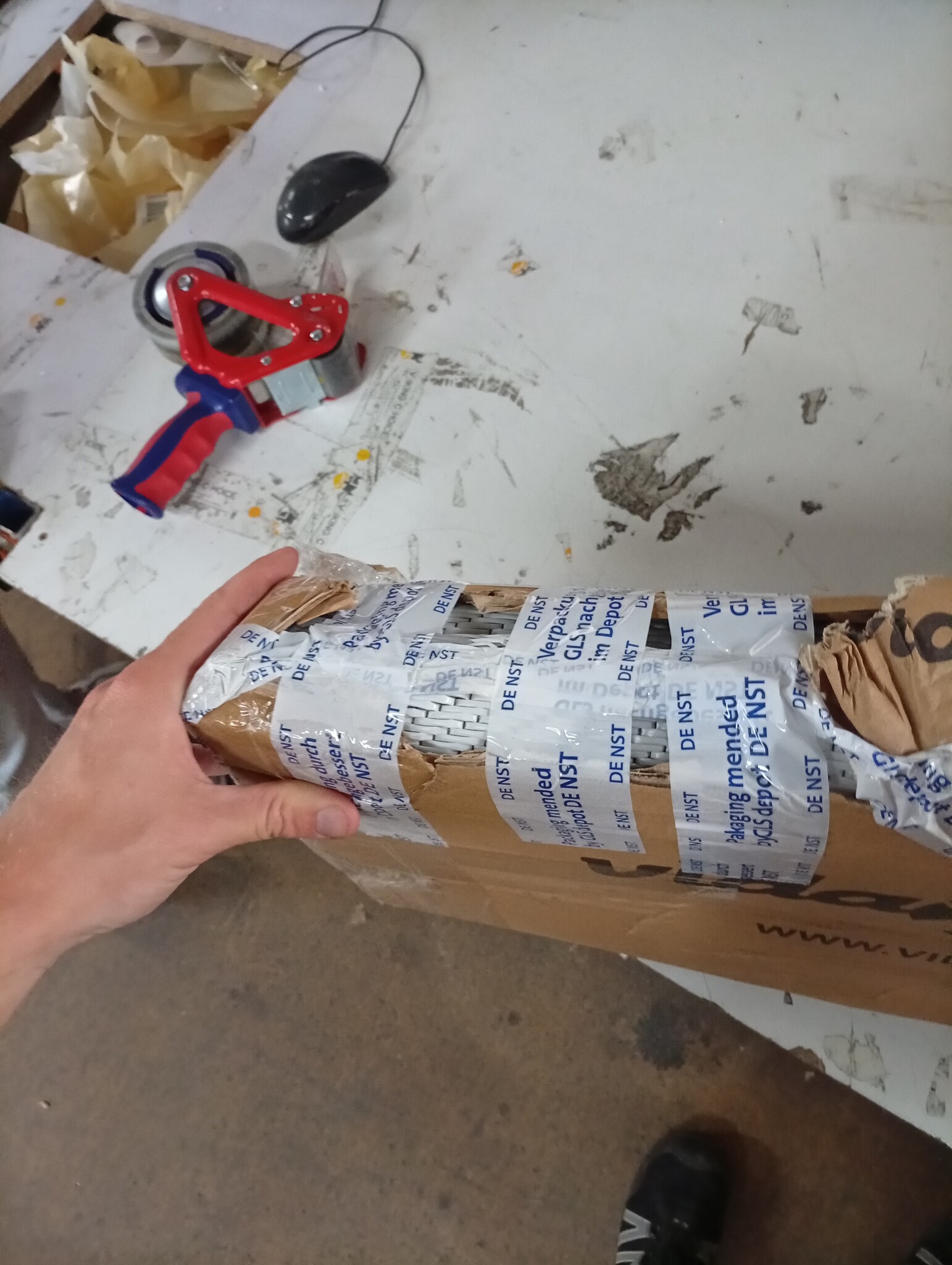 VidaXL ARAKIL Buitenkleed 190x290 cm PP Grijs - 40% Korting!