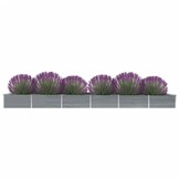 vidaXL Verhoogde Plantenbak Grijs - 600x80x45cm | 55% Korting!