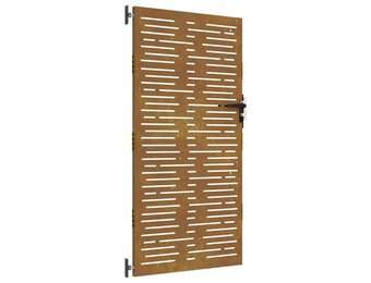 VidaXL Cortenstaal Poort 85x200 cm - 40% Korting! Uniek Ontwerp