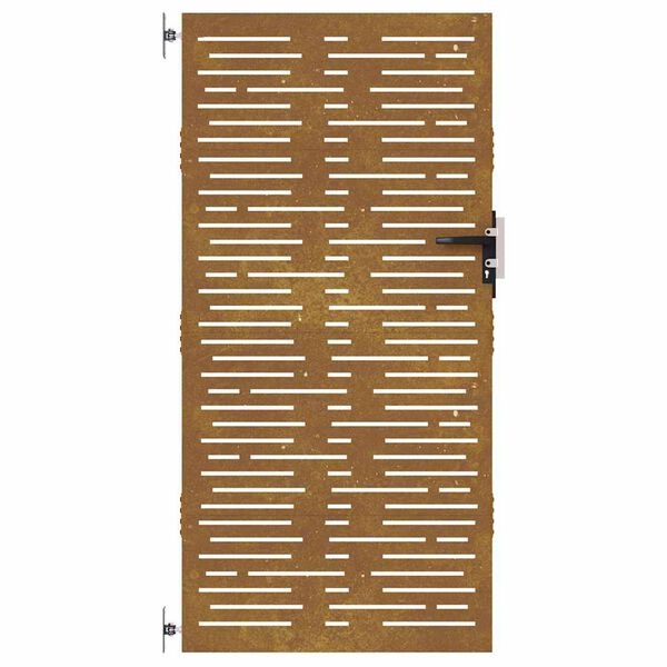 VidaXL Cortenstaal Poort 85x200 cm - 40% Korting! Uniek Ontwerp