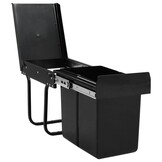 VidaXL Inbouwprullenbak 20L Uittrekbaar Soft-Close | 40% Korting