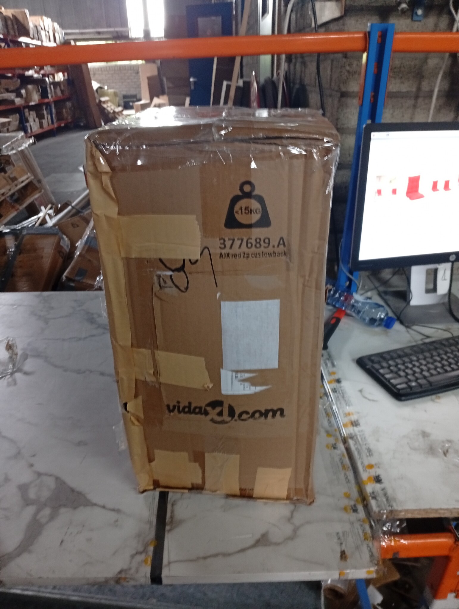 VidaXL Rode Stoelkussens (1st) - 74% Korting! Lage Rug Oxford