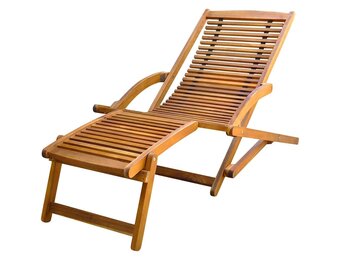 Terrasstoel met Voetensteun Massief Acaciahout - 53% Korting! | Uniek Exemplaar