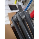 VidaXL Parasol Metaal 390cm Zwart - 55% Korting! - Lichte Krasjes