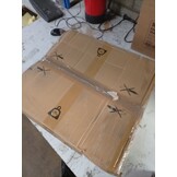 vidaXL Plantenbak met Latwerk 80x40x136cm Lichtgrijs - 55% Korting!