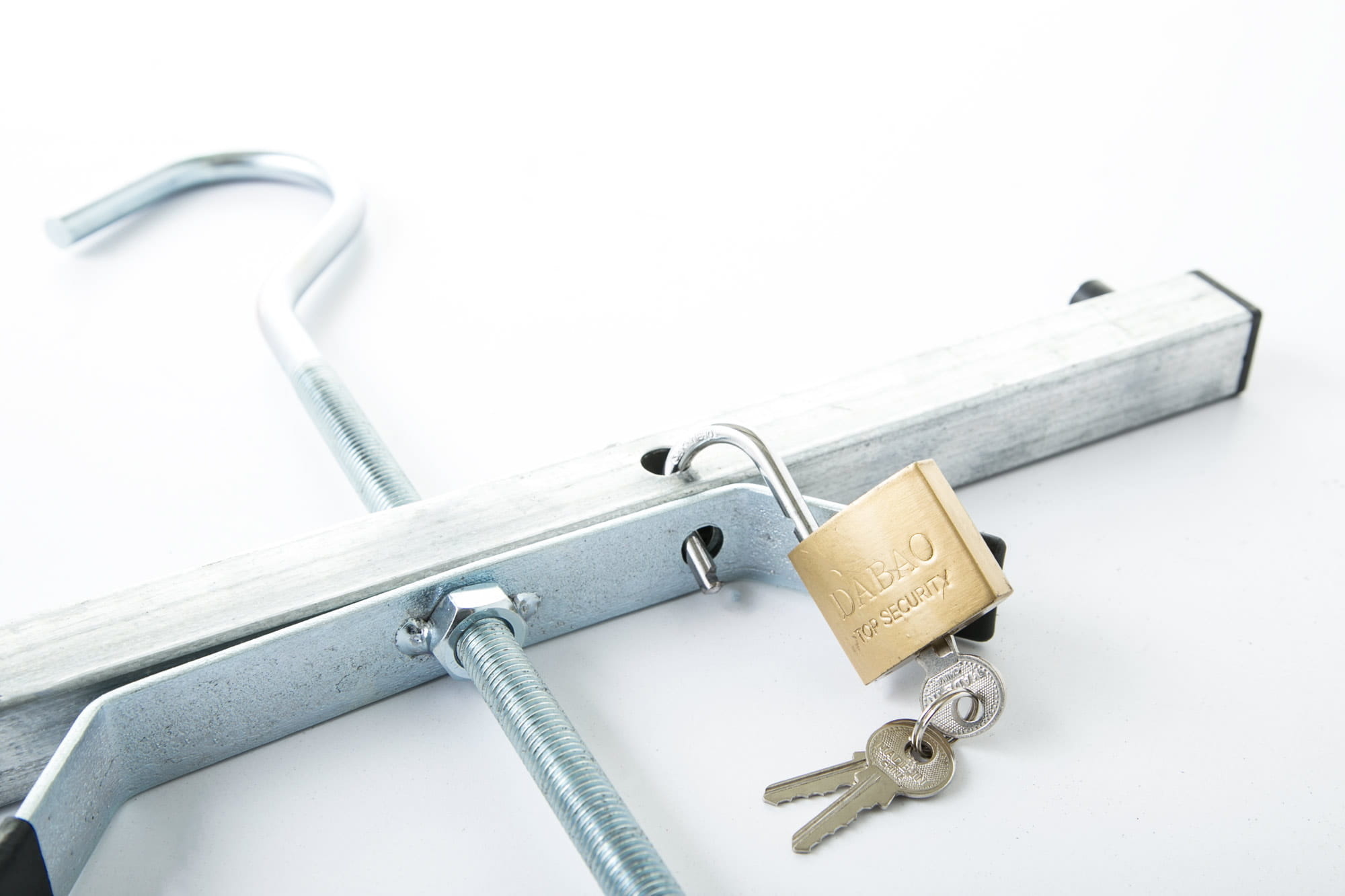 Ladderklem Imperiaal met Hangslot - 40% Korting! - Tot 28cm