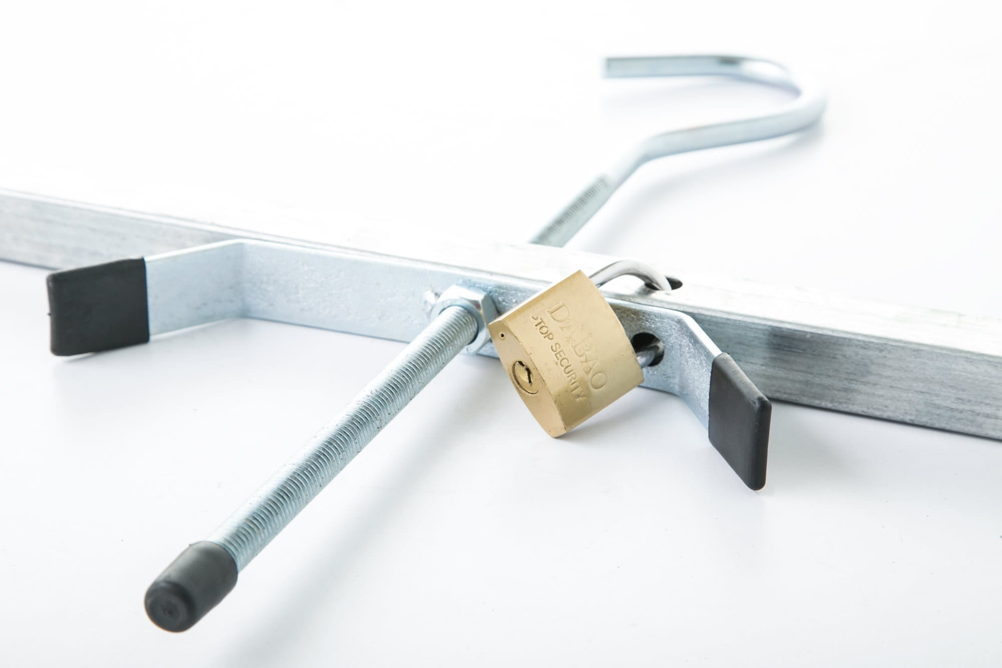 Ladderklem Imperiaal met Hangslot - 40% Korting! - Tot 28cm