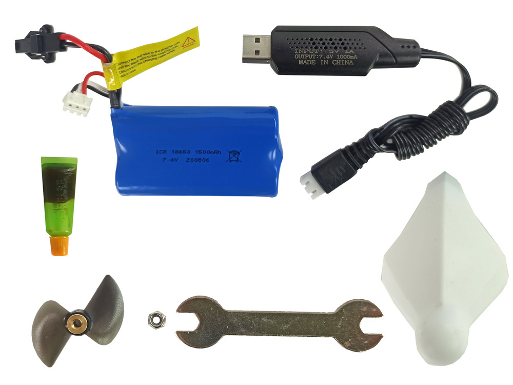 Geretourneerde Speedboot H101 Rood - 35 km/u - 45cm - 40% Korting!