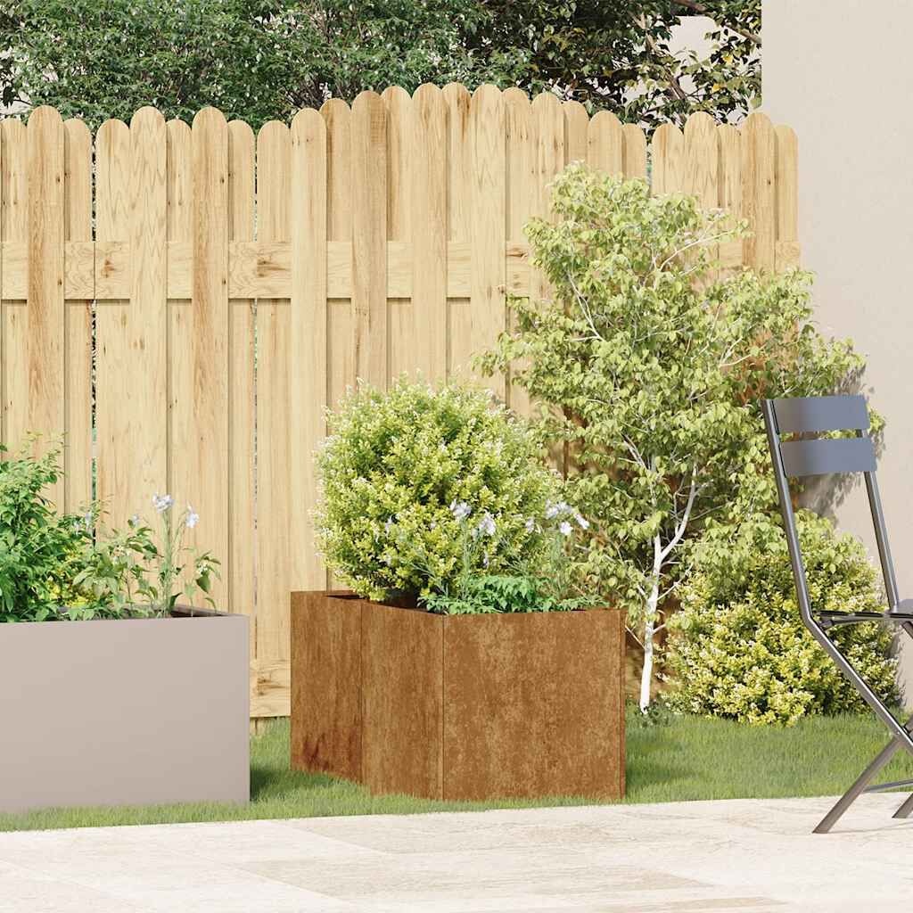VidaXL Plantenbak Roestig 40x80x40 cm - 55% Korting!