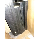 VidaXL Dressoir 97x32,5x74,5 cm Bewerkt Hout Zwart - 55% Korting!