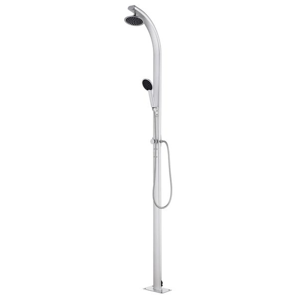 VidaXL Buitendouche 215 cm Aluminium - 60% Korting! Bijna Op!