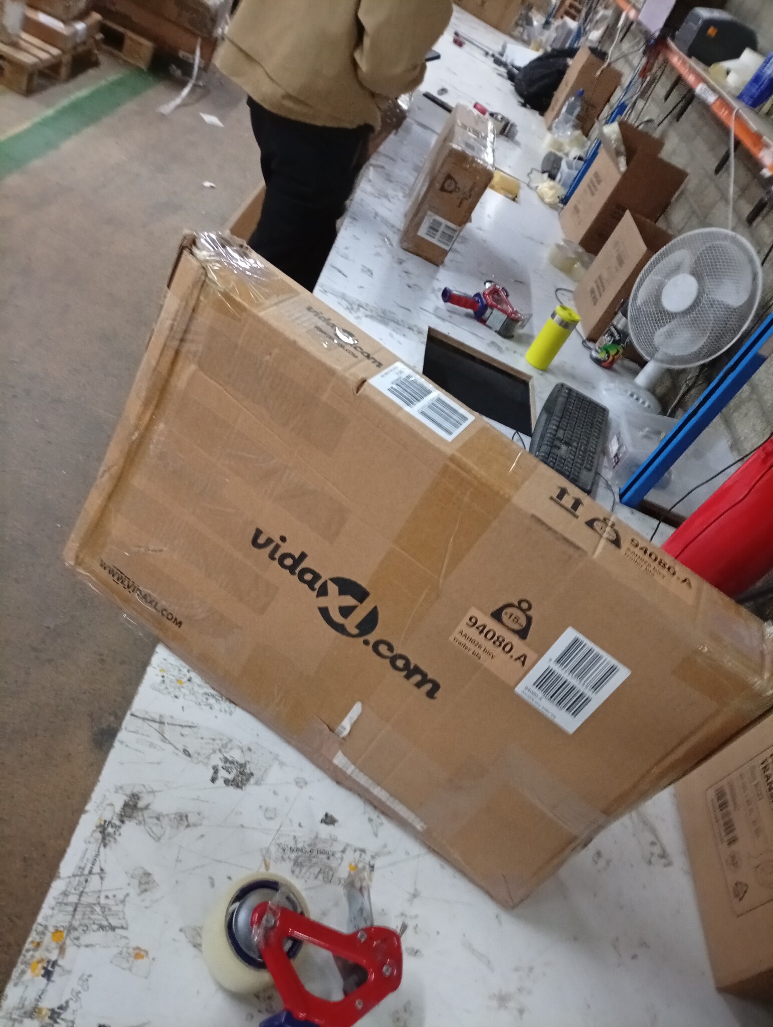 VidaXL Fietstrailer 30kg IJzer Zwart | 55% Korting! | Licht Gebruikt