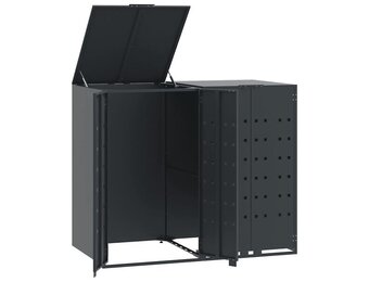 Containerberging Staal Antraciet - 66% Korting! Ongebruikt Retourproduct