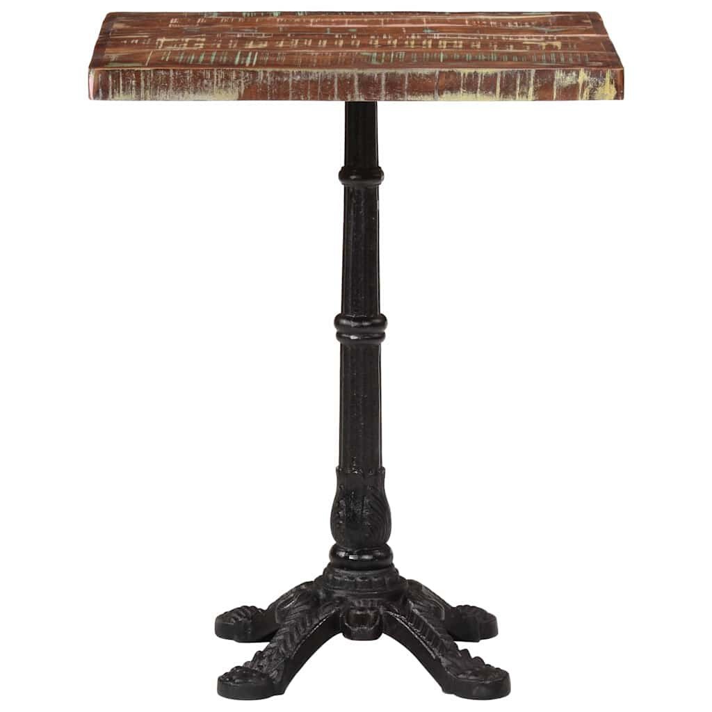 Bistrotafel Massief Gerecycled Hout 60x60 cm - Nu met 35% Korting!