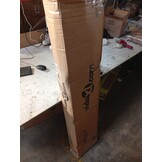 vidaXL Zweefparasol met LED en stalen paal 250x250 cm antracietkleurig