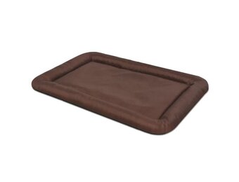 vidaXL Hondenmatras maat XL bruin
