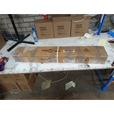 vidaXL Tuinscherm uittrekbaar 200x600 cm blauw