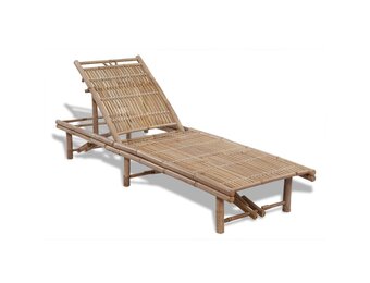 VidaXL Bamboe Ligbed - 51% Korting! Perfect voor Tuin & Balkon