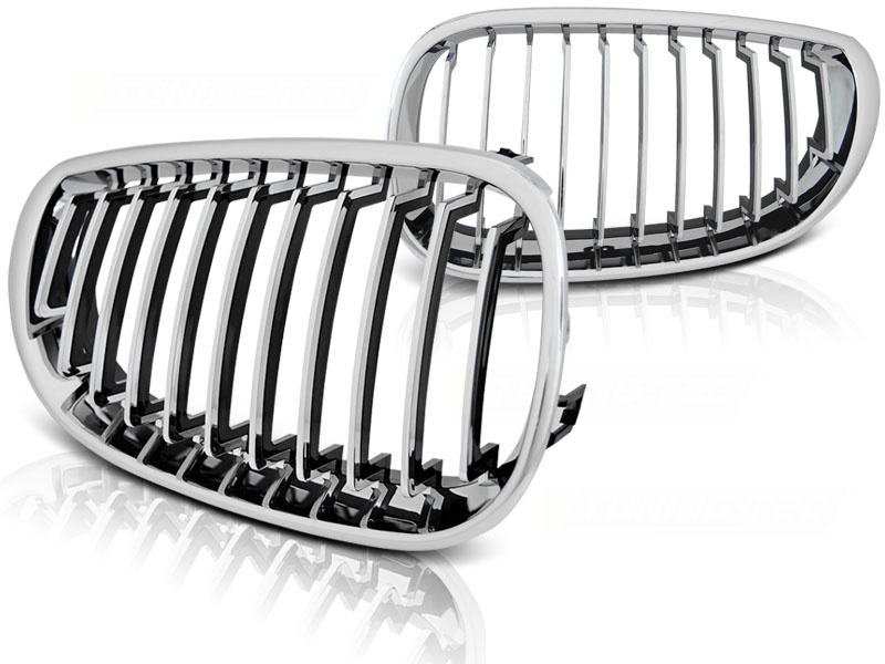 Grill BMW E60/E61 (03-10) Chroom - 56% Korting! Nieuw met garantie!